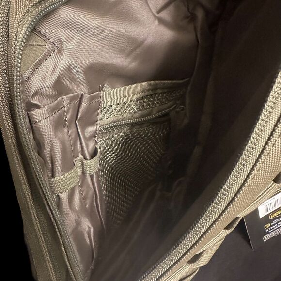 Highland Tactical Adjustable Sling Bag CarryConceal Molle Webbing Army Green NEW - Picture 8 of 10